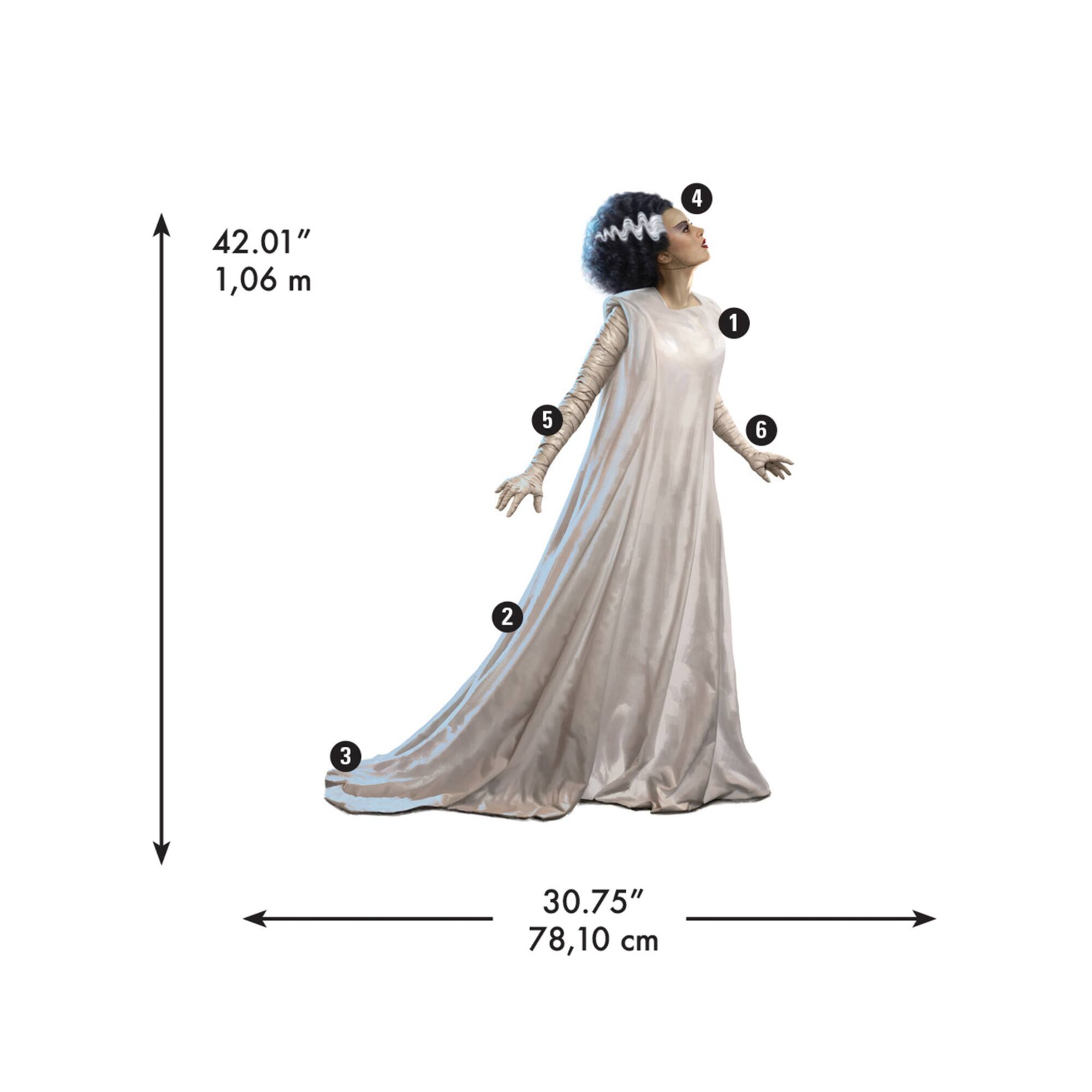 RoomMates Classic Monsters Bride of Frankenstein Giant Peel & Stick Wall Decals
